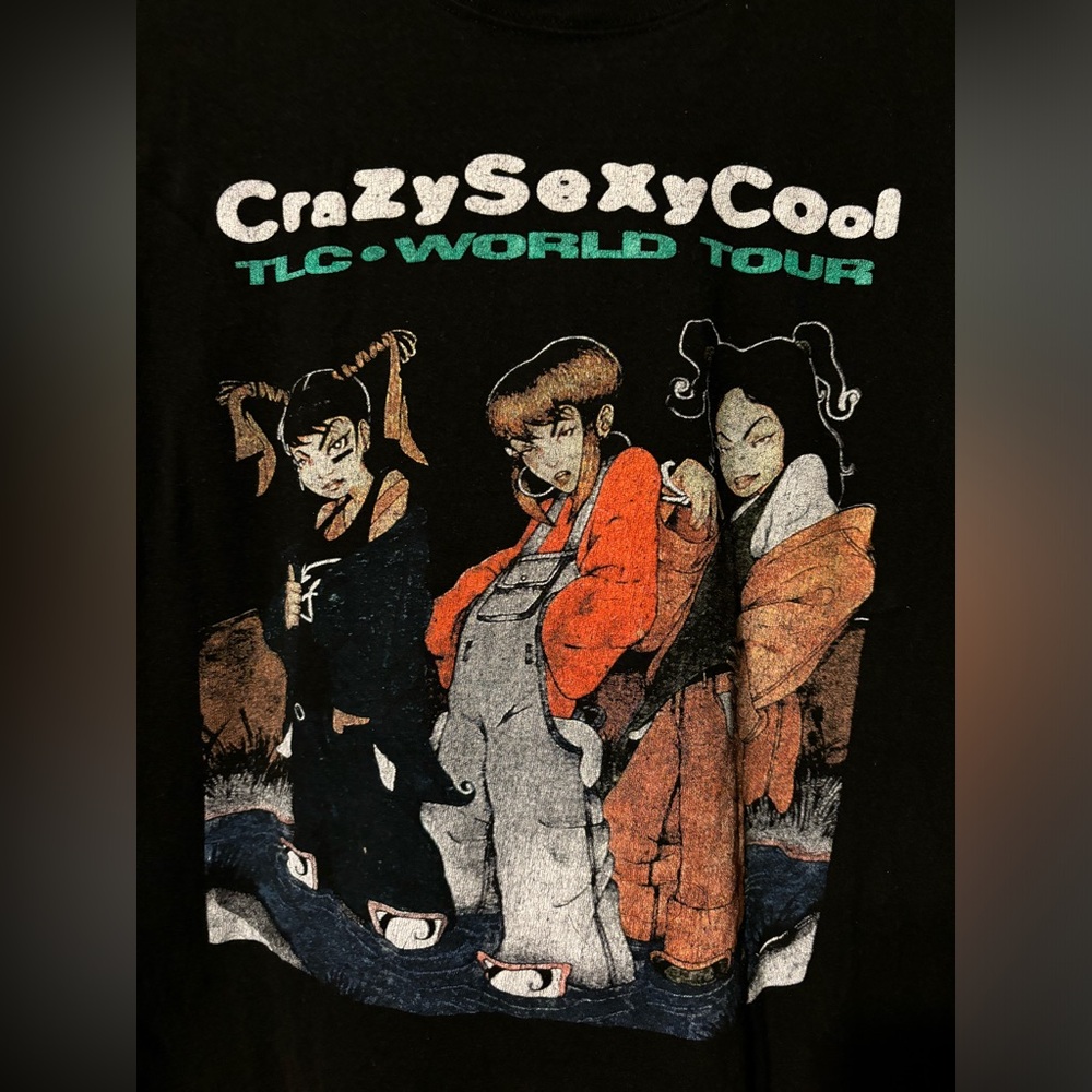 TLC crazy sexy cool vintage concert T-shirt